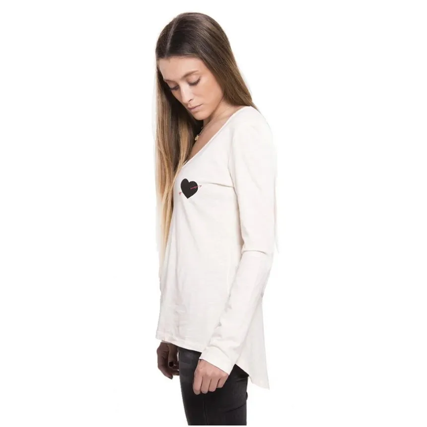 Camiseta Arica Love Tee Para Mujer