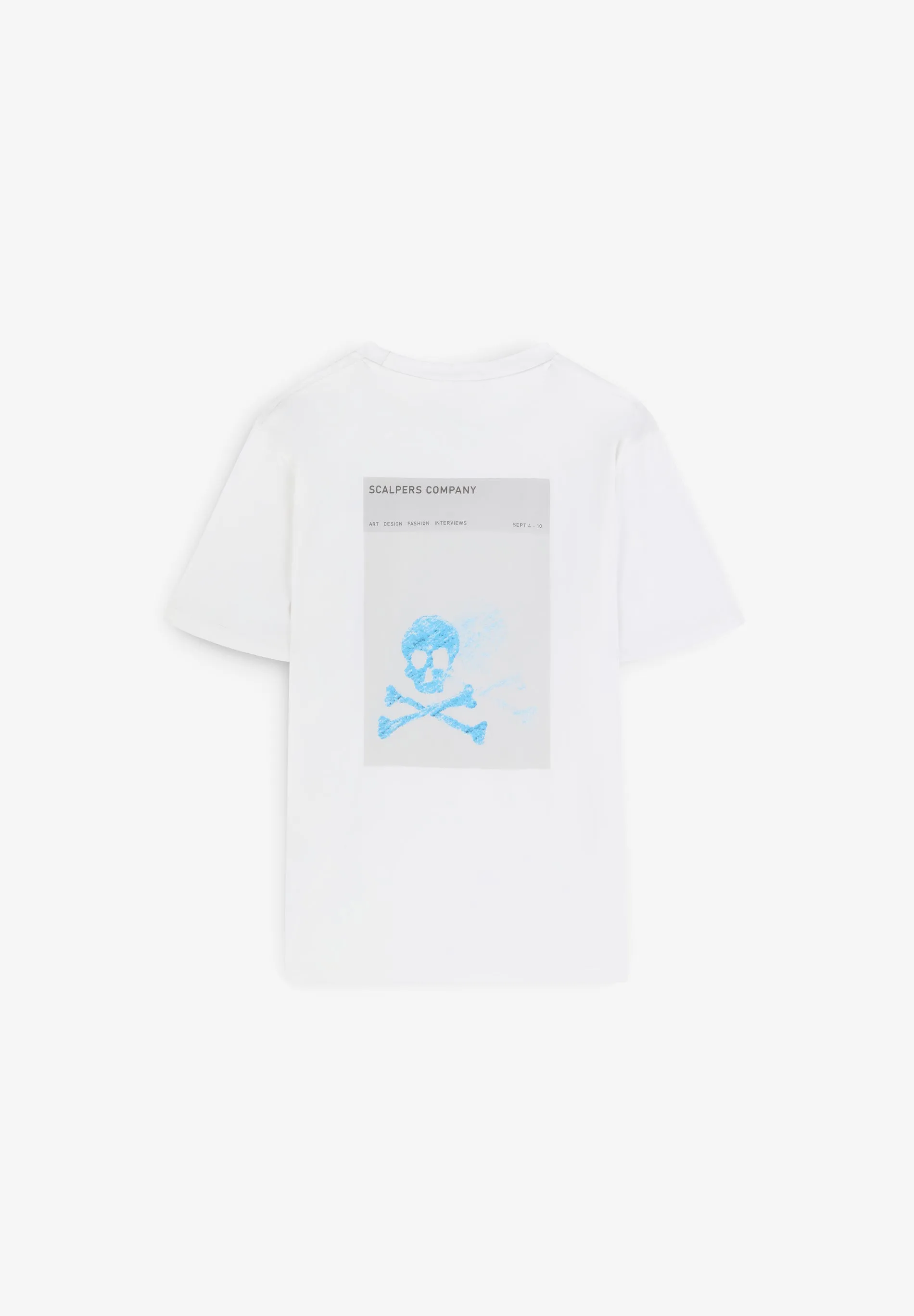 CAMISETA CALAVERA TRASERA