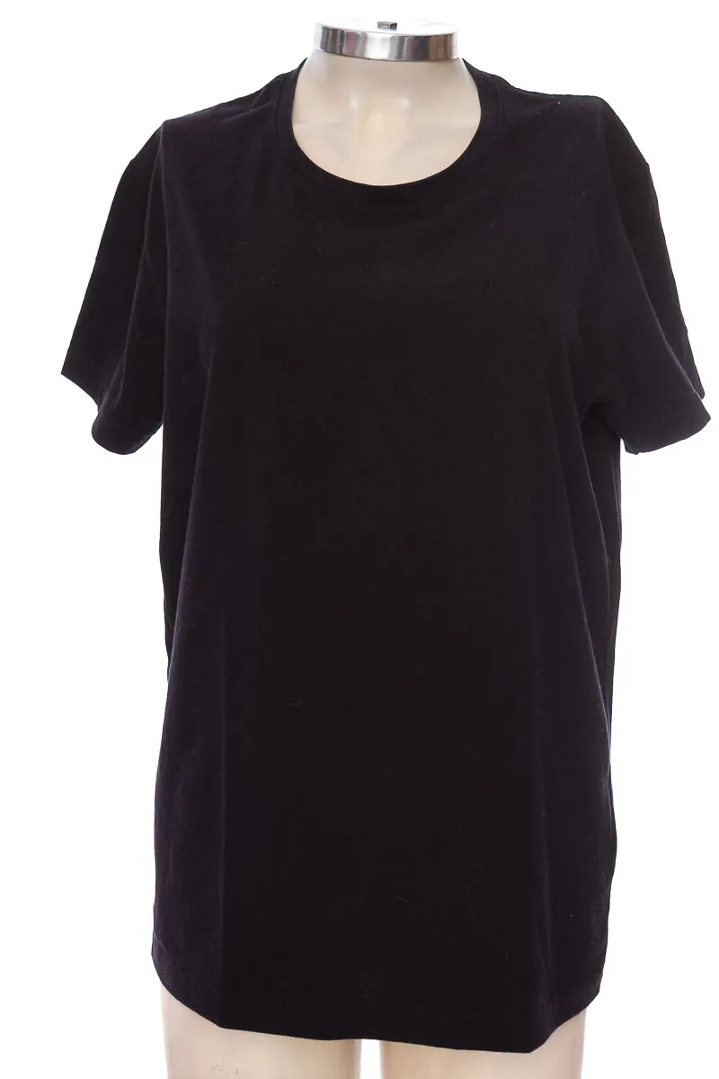 CAMISETA COLOR NEGRO  ARITEX
