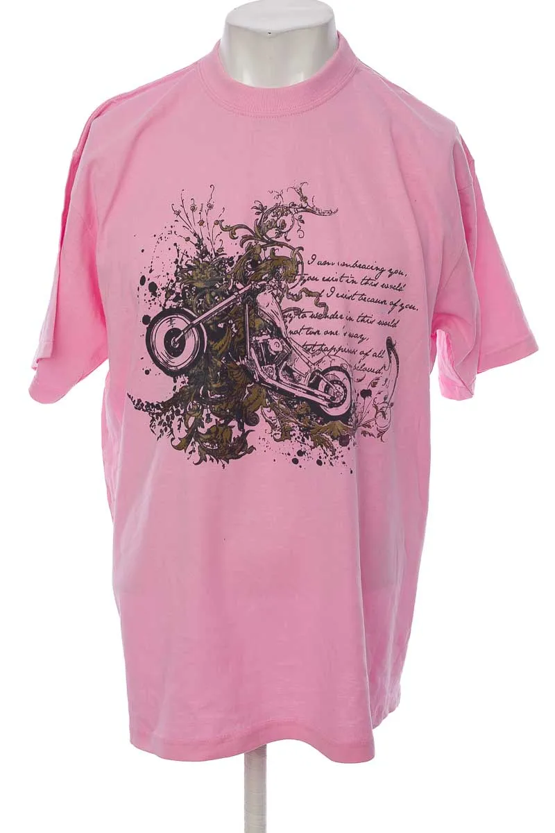 CAMISETA COLOR ROSADO  CLOSEANDO