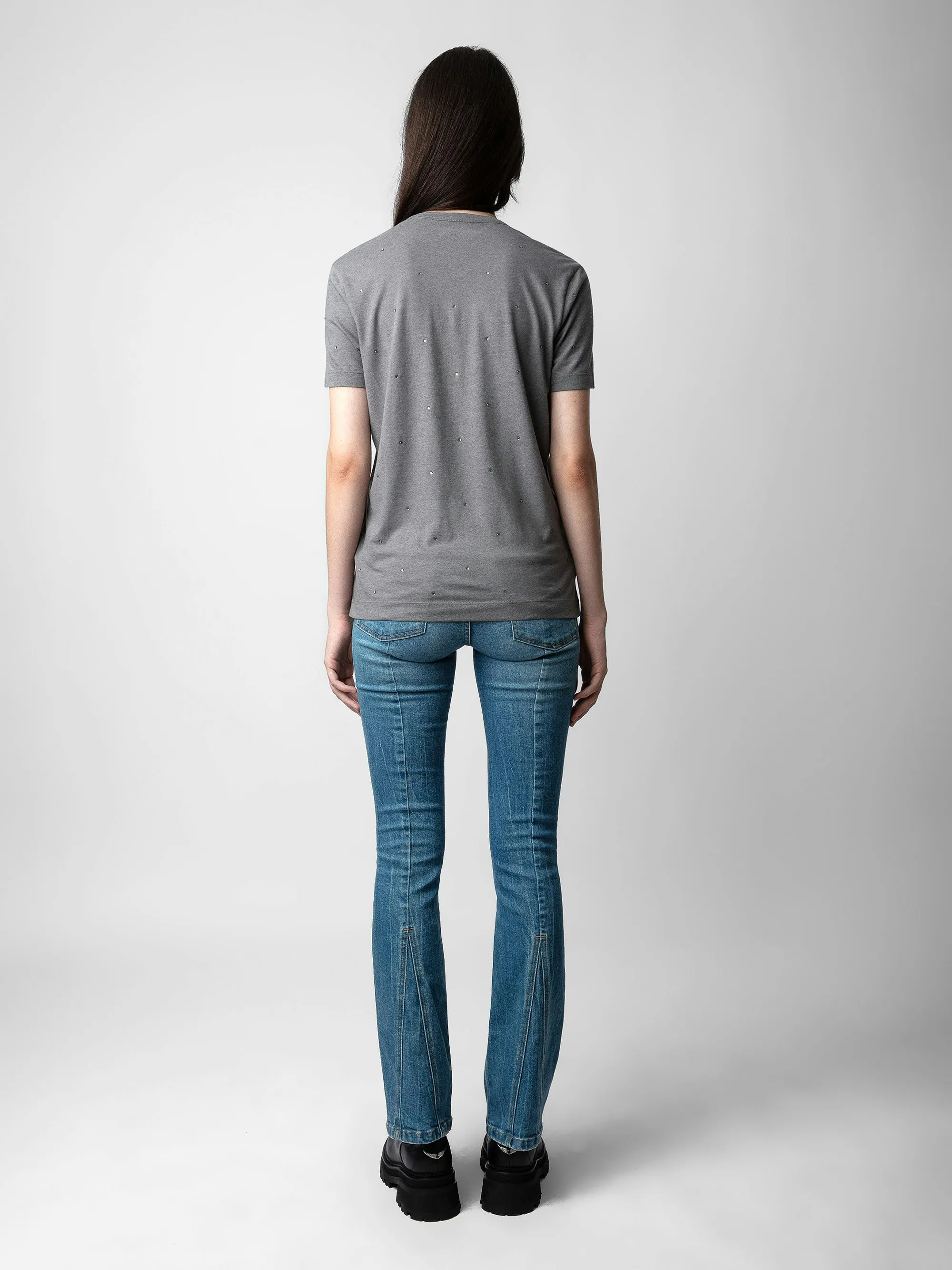 Camiseta con strass Wassa