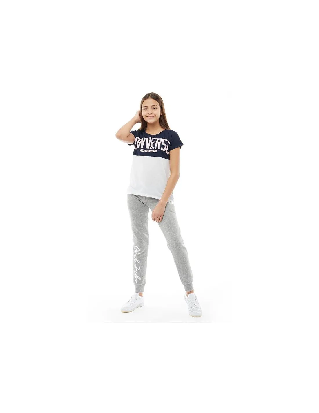 Camiseta Converse Worldwide Niña