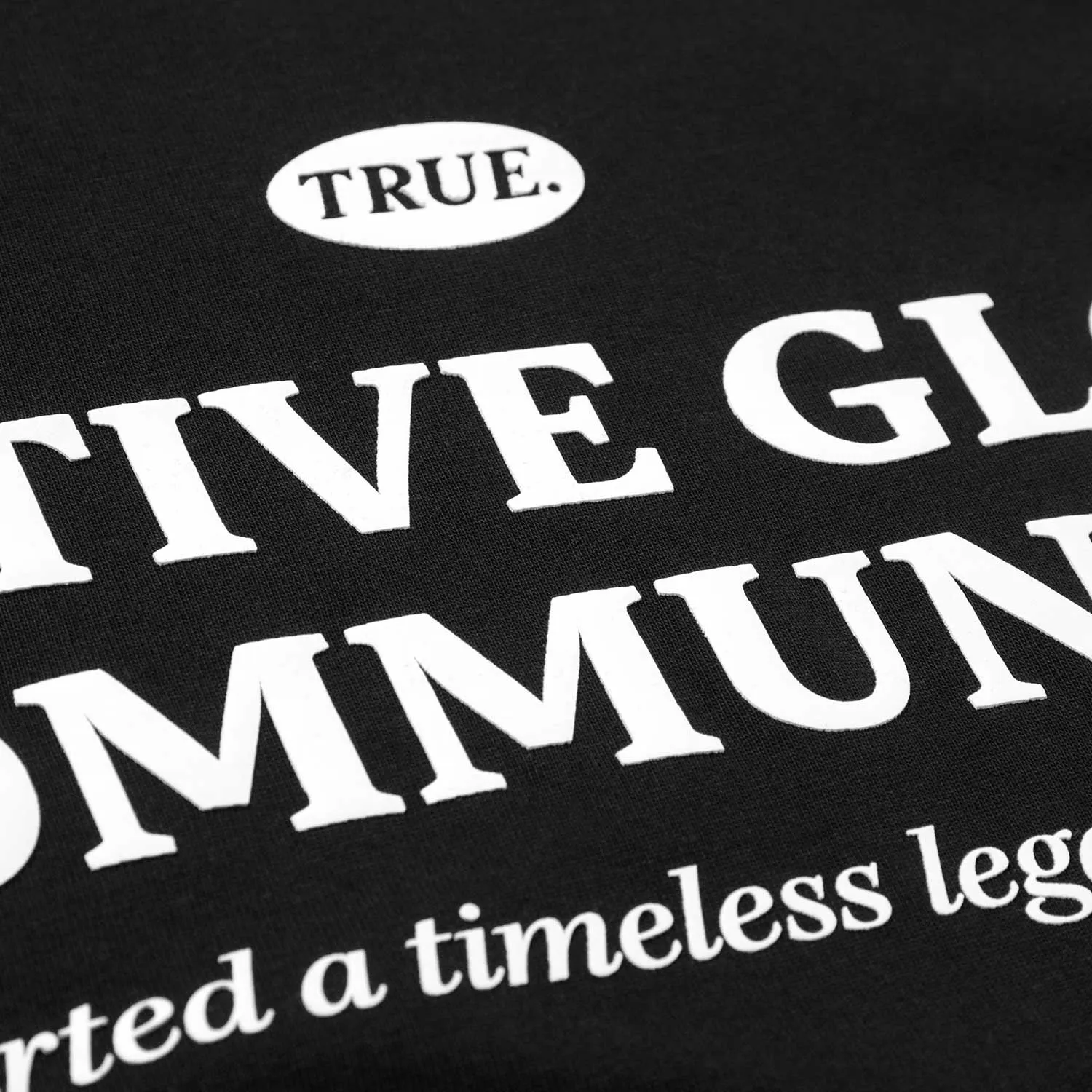 CAMISETA CREATIVE  NEGRA