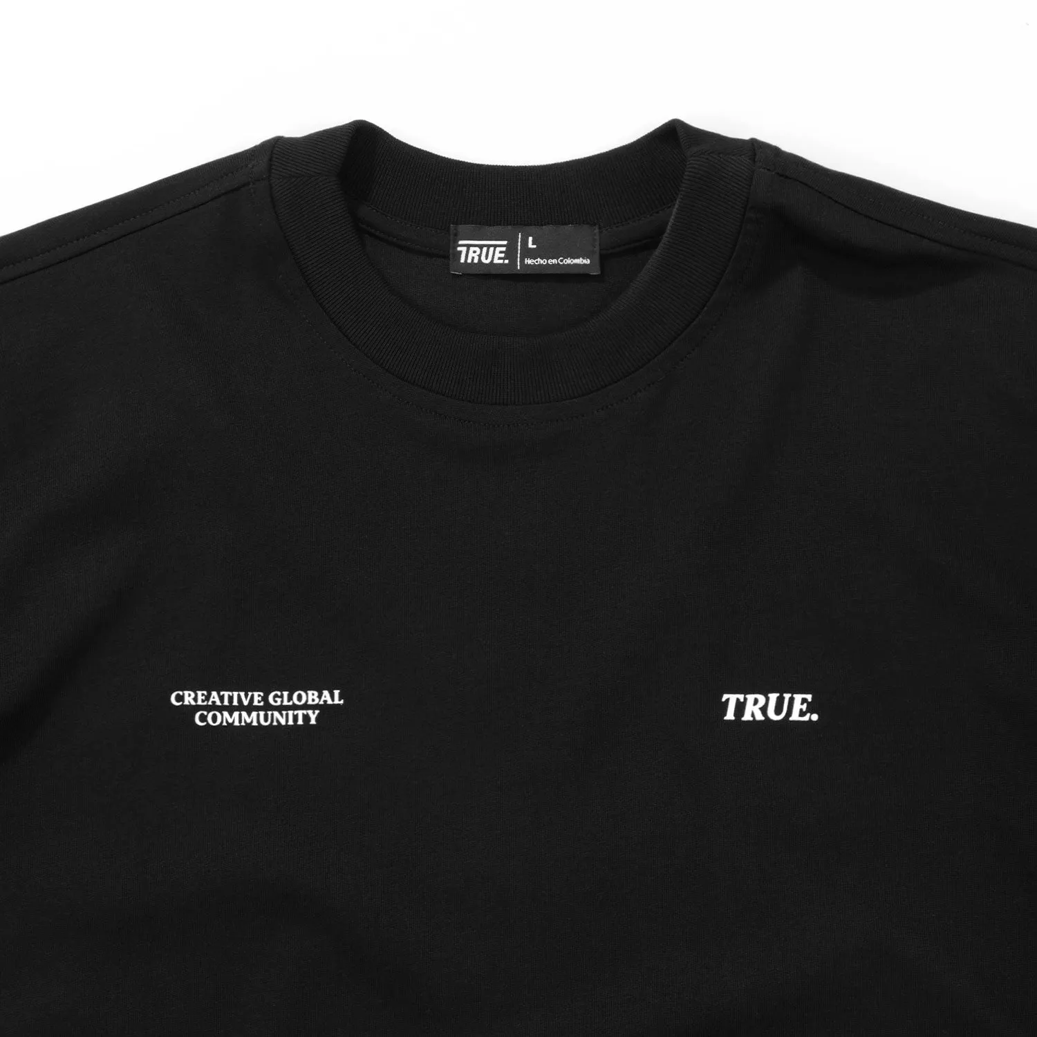 CAMISETA CREATIVE  NEGRA