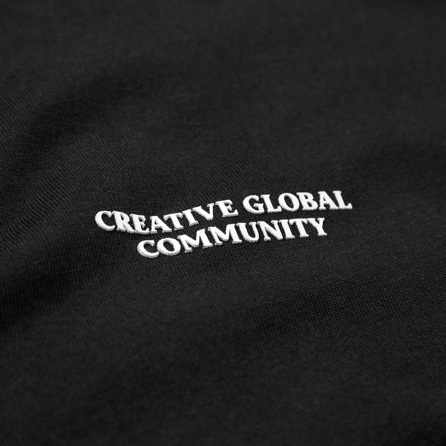 CAMISETA CREATIVE  NEGRA