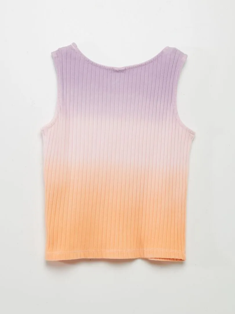 CAMISETA DE TIRANTES DE CANALé  ROSA