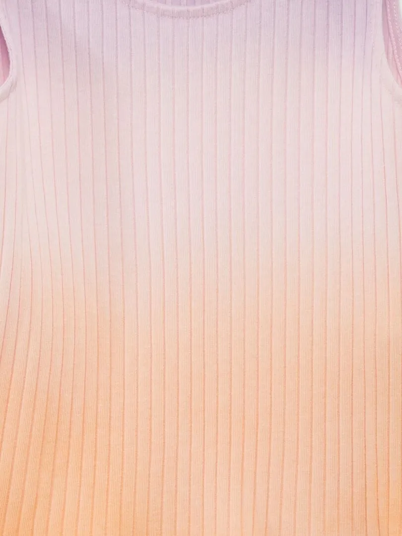 CAMISETA DE TIRANTES DE CANALé  ROSA
