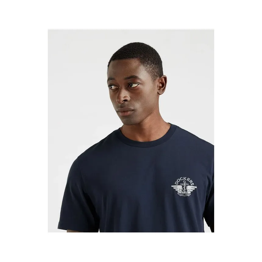 Camiseta Dockers Logo Para Hombre