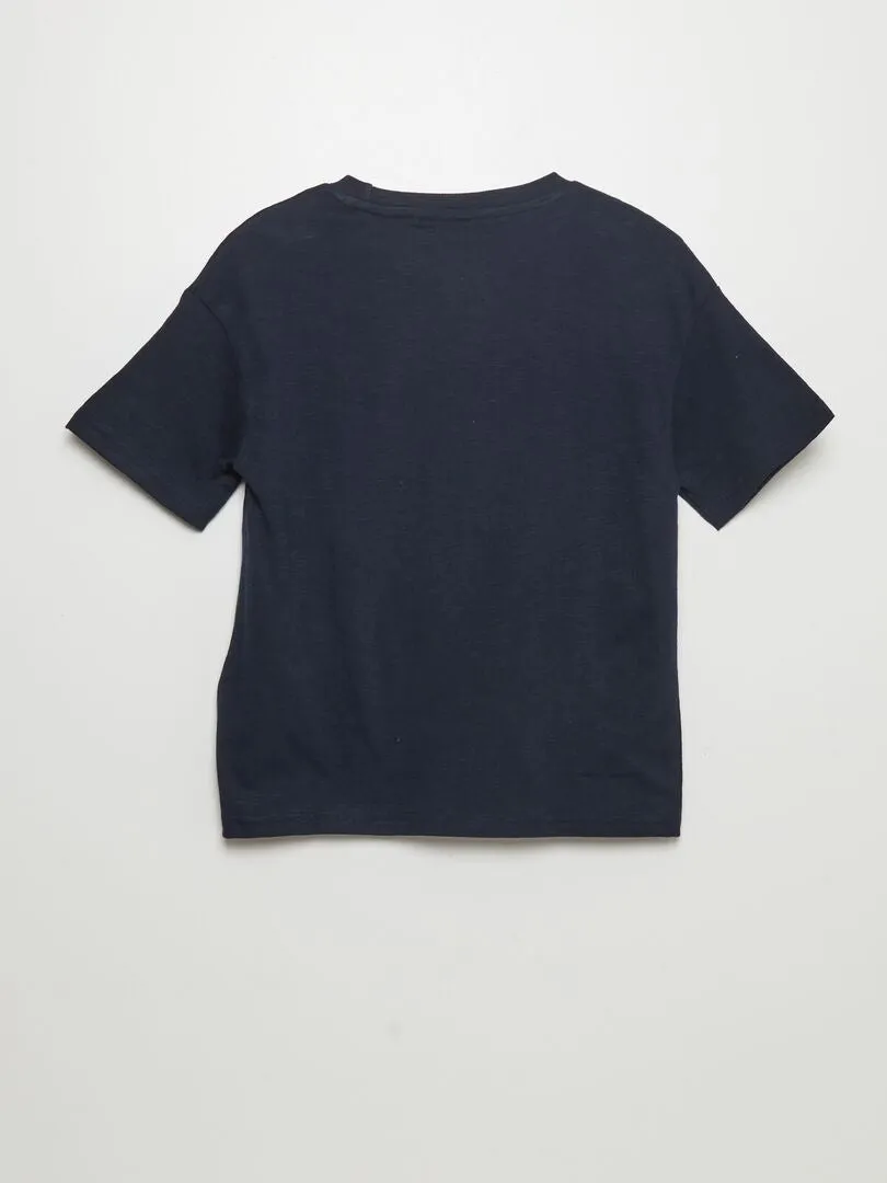 CAMISETA ESTAMPADA 'SPIDERMAN'  AZUL