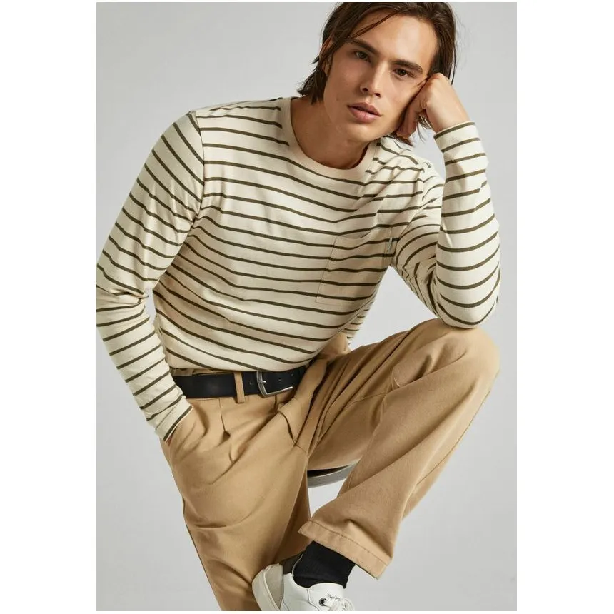 Camiseta Manga Larga Pepe Jeans Costa Para Hombre