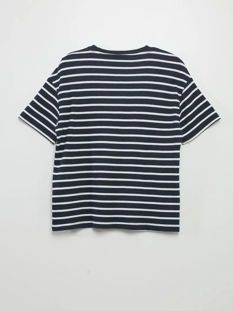 CAMISETA MARINERA  AZUL