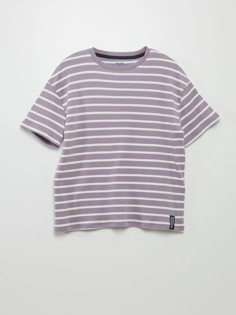 CAMISETA MARINERA  PURPURA