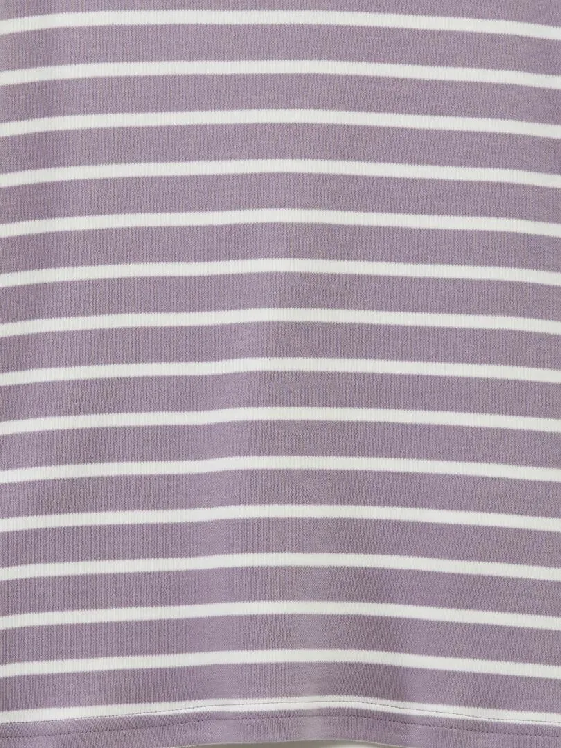 CAMISETA MARINERA  PURPURA