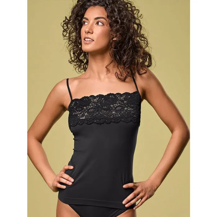 Camiseta mujer Focenza Caraco Balza 224 Negro