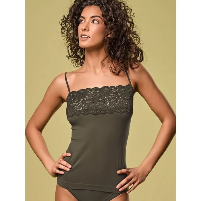 Camiseta mujer Focenza Caraco Balza 224 Oliva