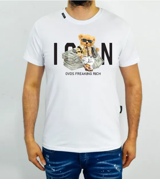CAMISETA OVDS  21086RICH BLANCO
