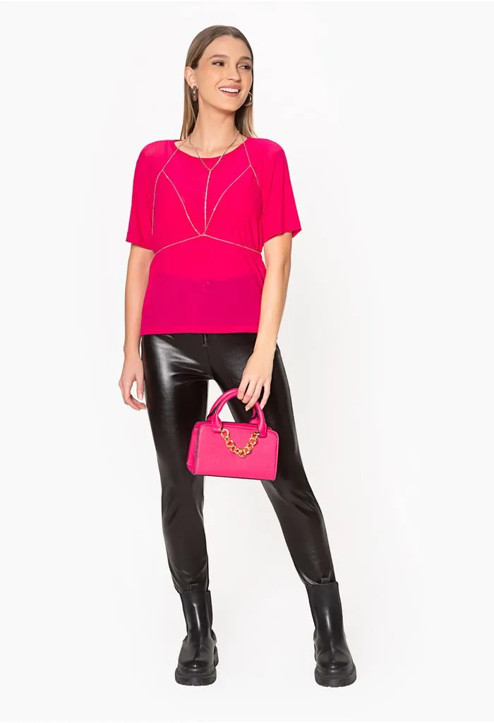 Camiseta para mujer manga corta