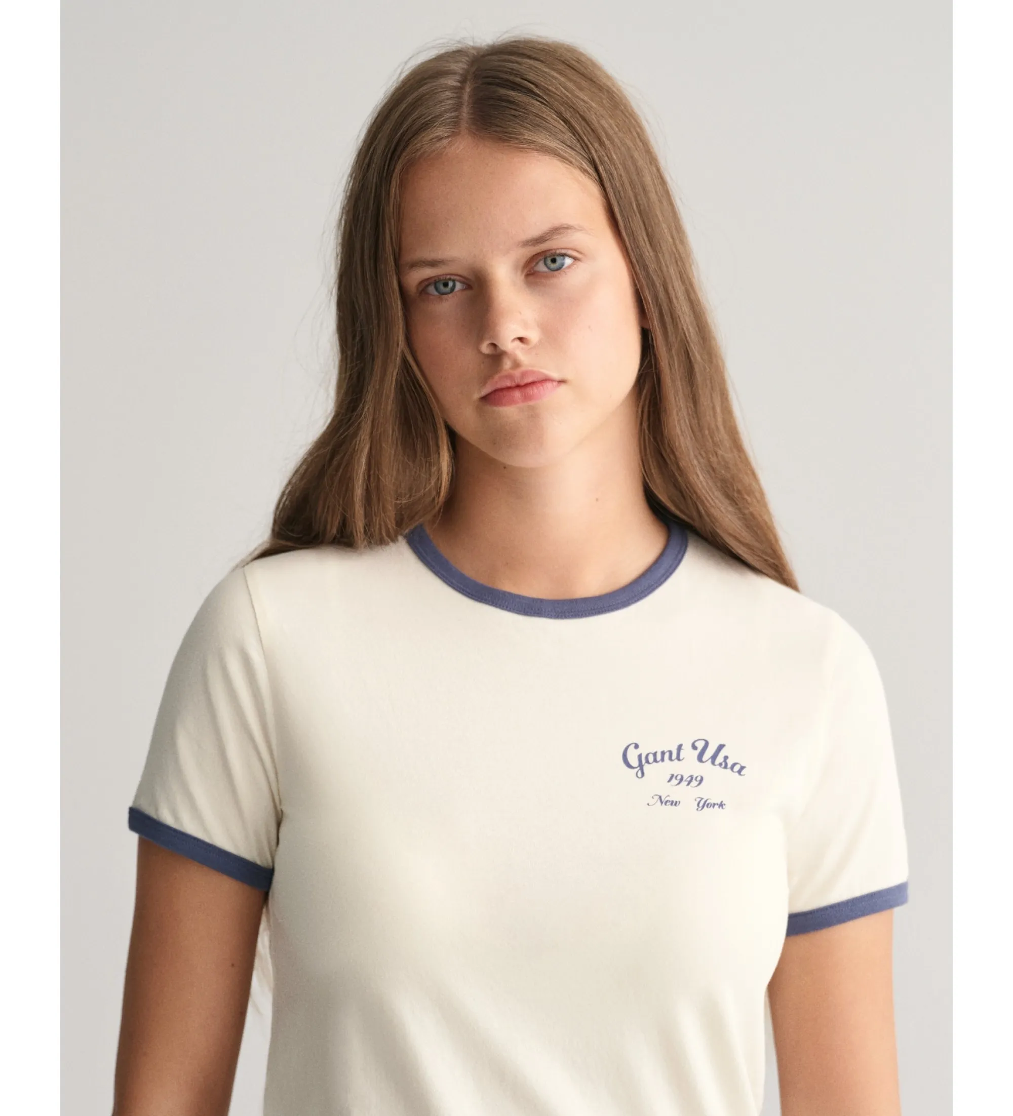 Camiseta Script Graphic blanco