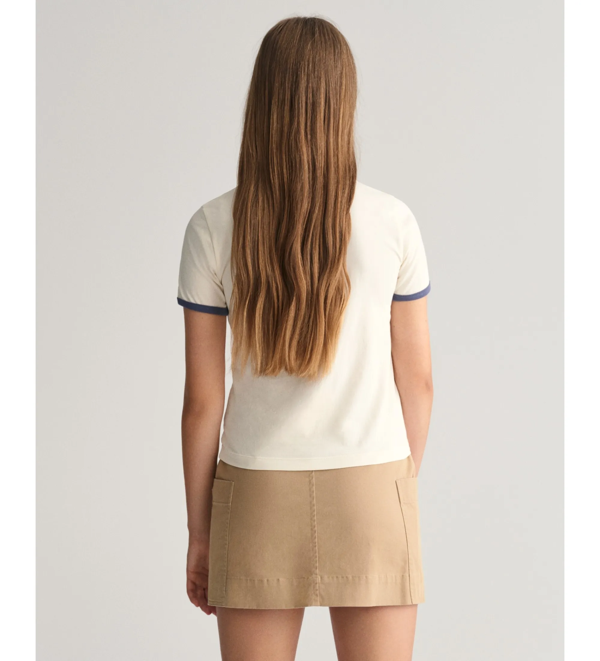 Camiseta Script Graphic blanco