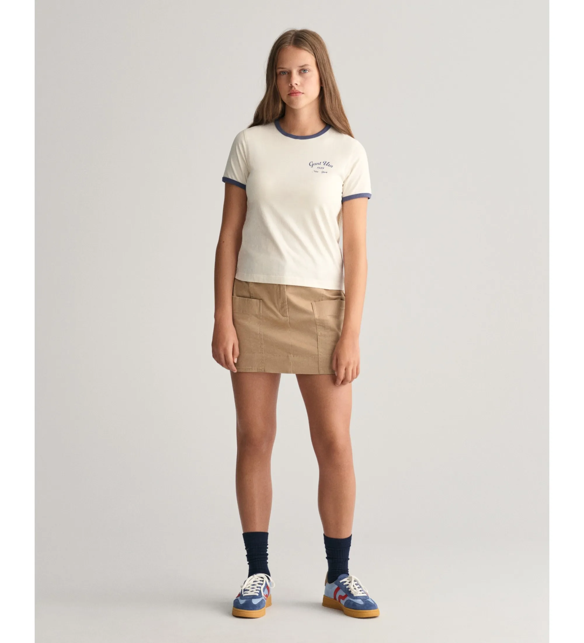 Camiseta Script Graphic blanco