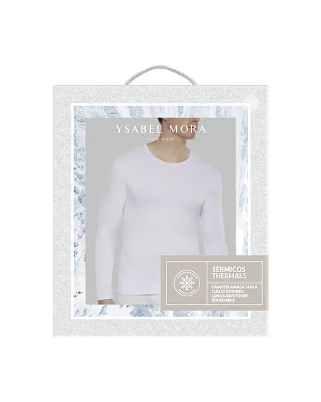 Camiseta Térmica Ysabel Mora cuello redondo y manga larga