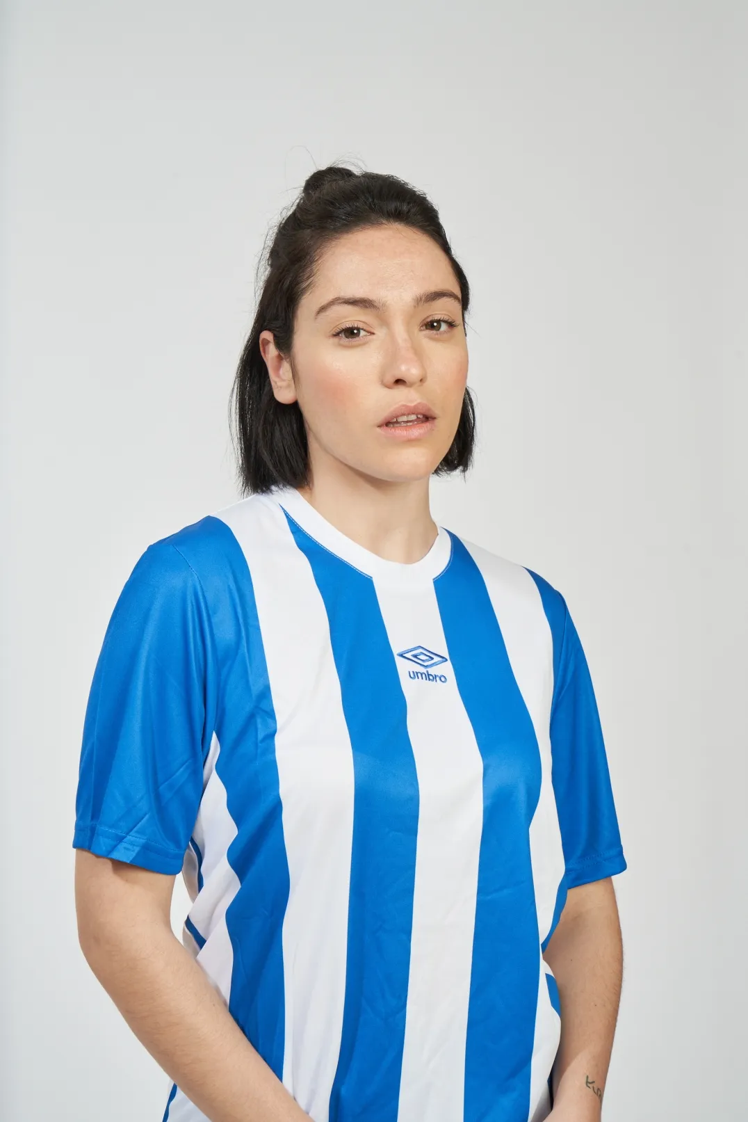 Camiseta Umbro Brave Blue / White