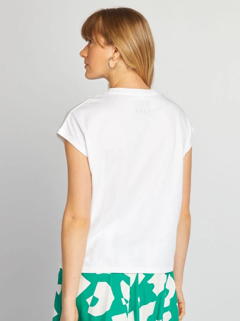 CAMISETA 'THE BEATLES'  BLANCO