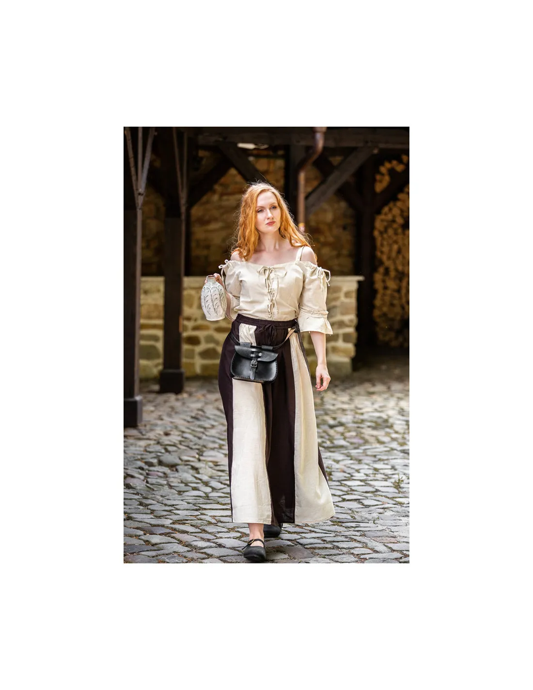 Camisola medieval natural Prina
