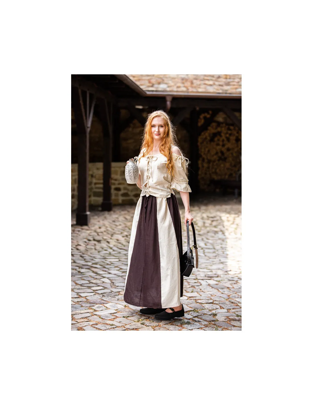 Camisola medieval natural Prina