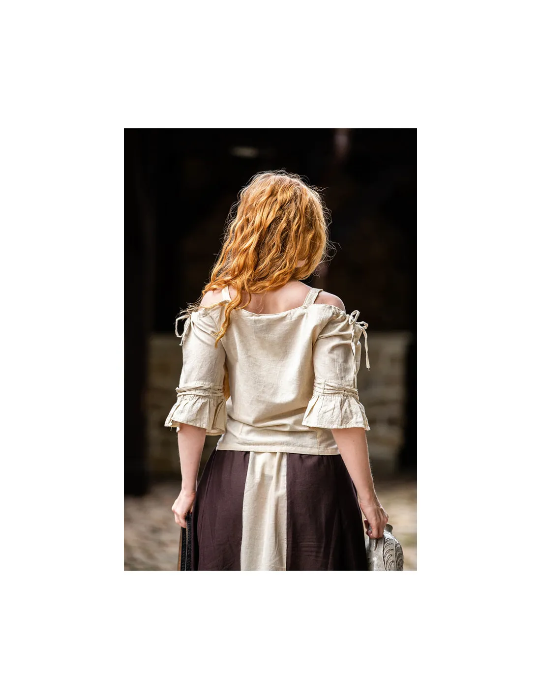 Camisola medieval natural Prina
