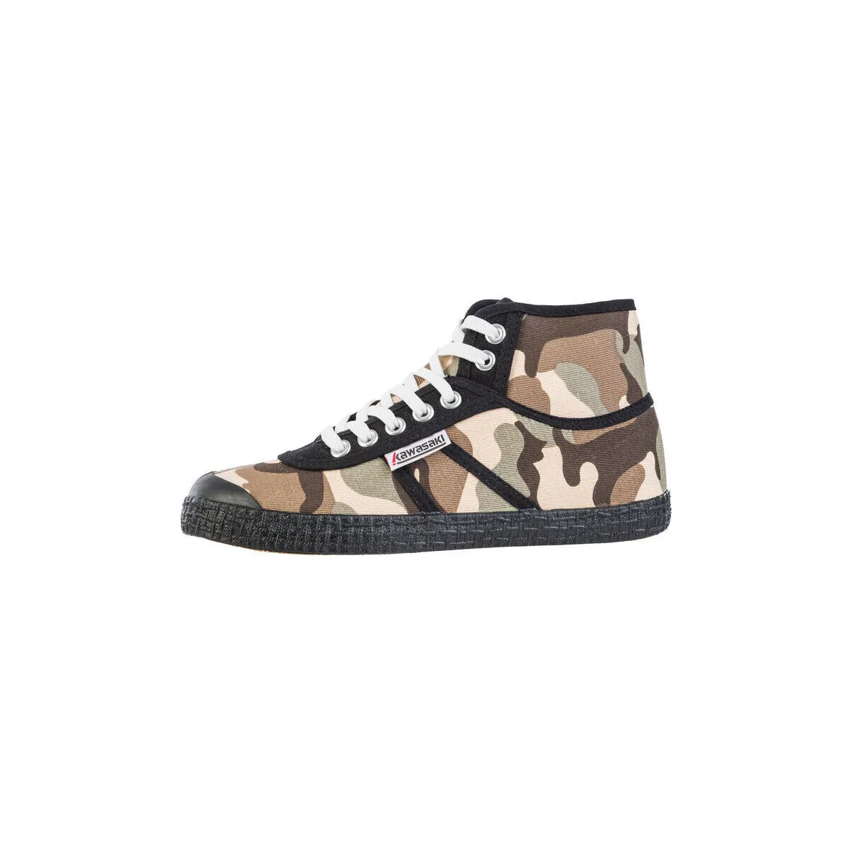 CAMO CANVAS BOOT K202418ES 8885 VARIOUS BROWN