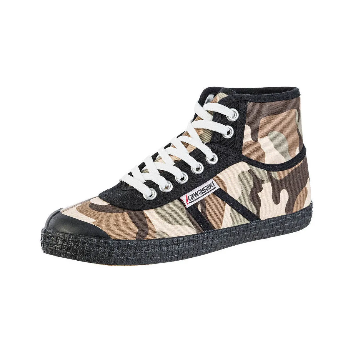CAMO CANVAS BOOT K202418ES 8885 VARIOUS BROWN