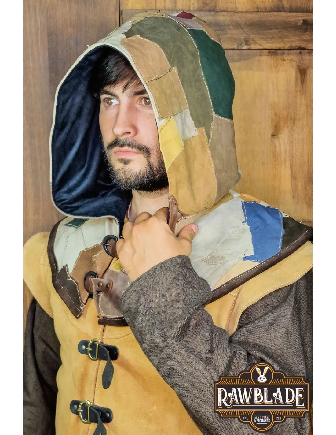Capucha medieval vendedor ambulante
