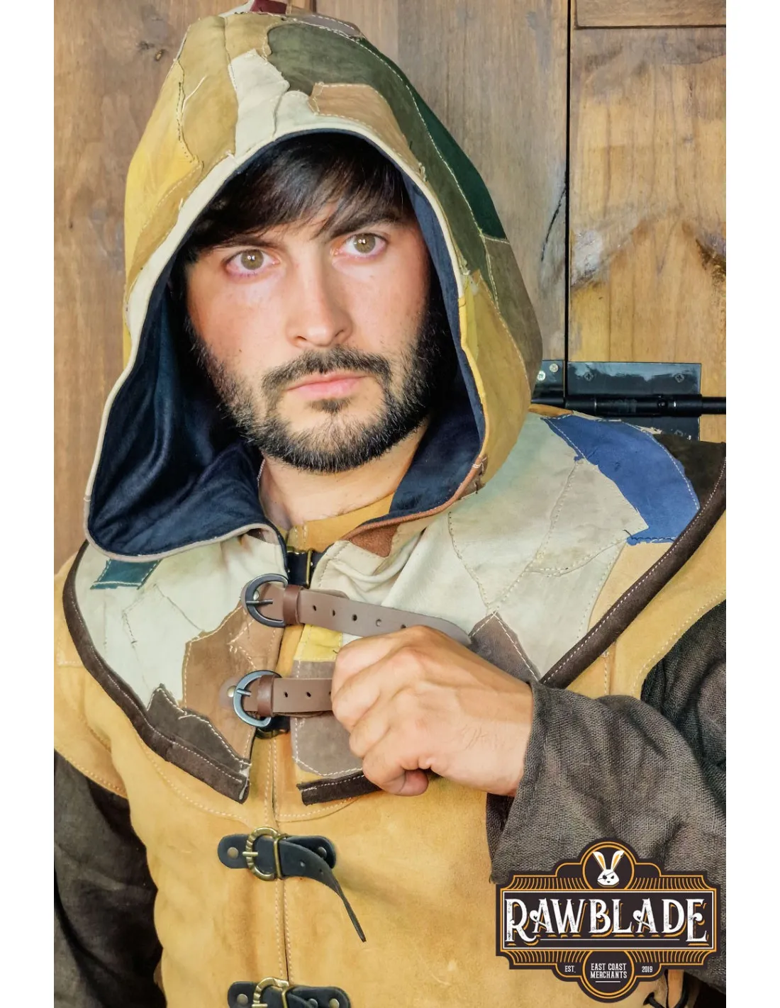 Capucha medieval vendedor ambulante