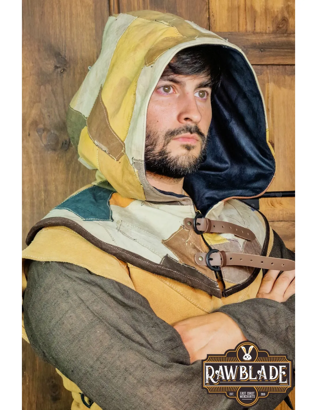 Capucha medieval vendedor ambulante
