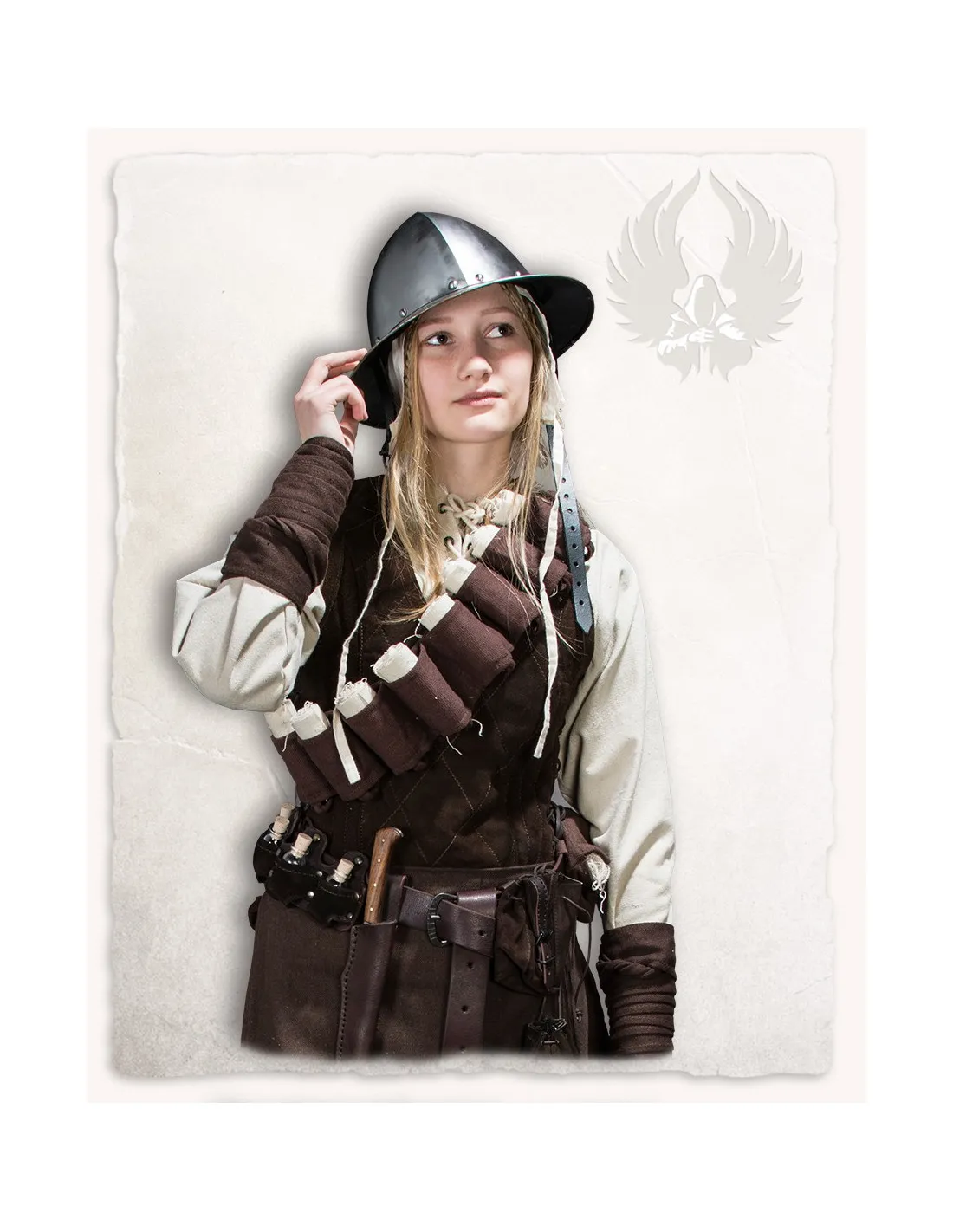 Casco medieval Ralf Kettle