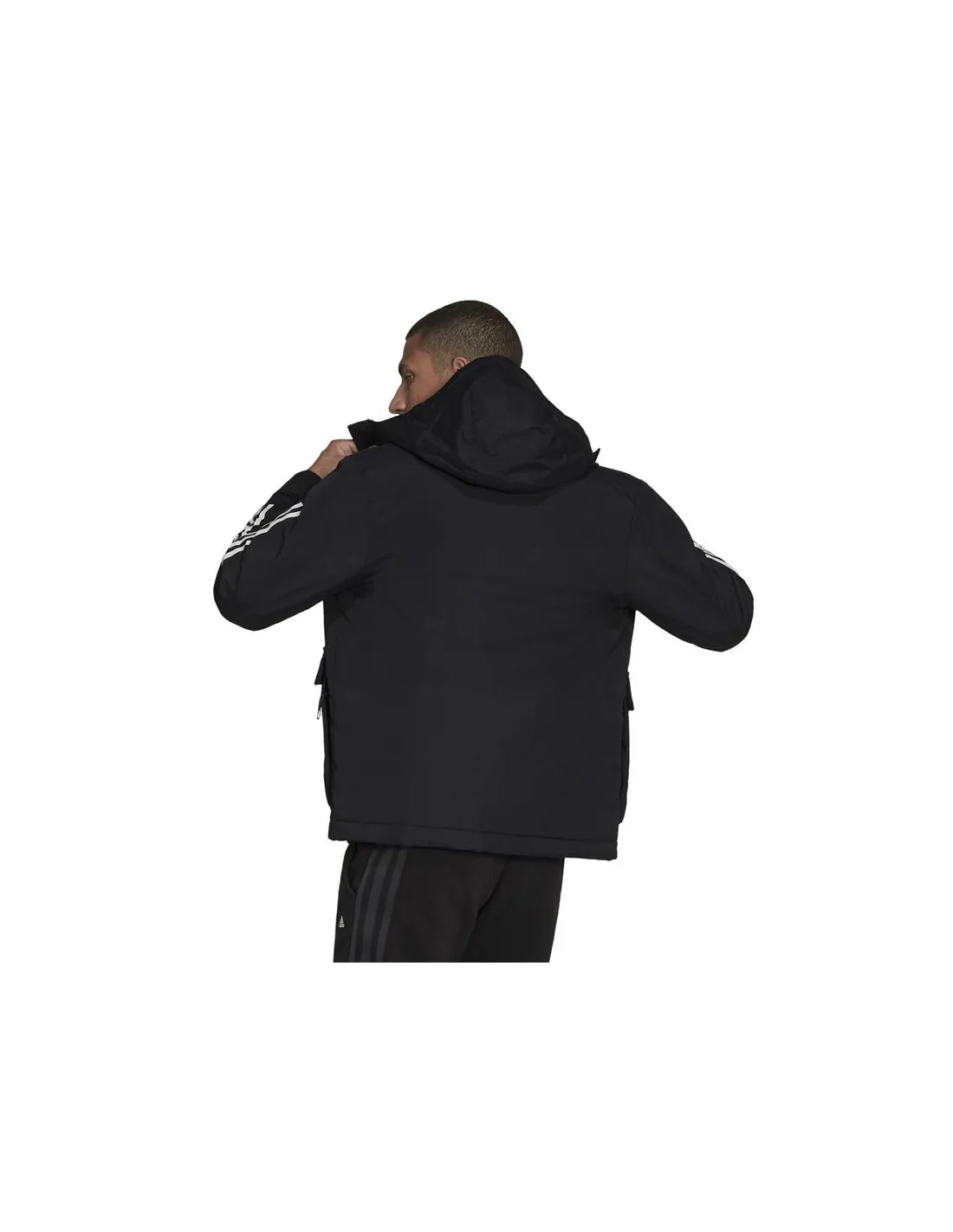 Chaqueta adidas 3 Stripes Hombre BK