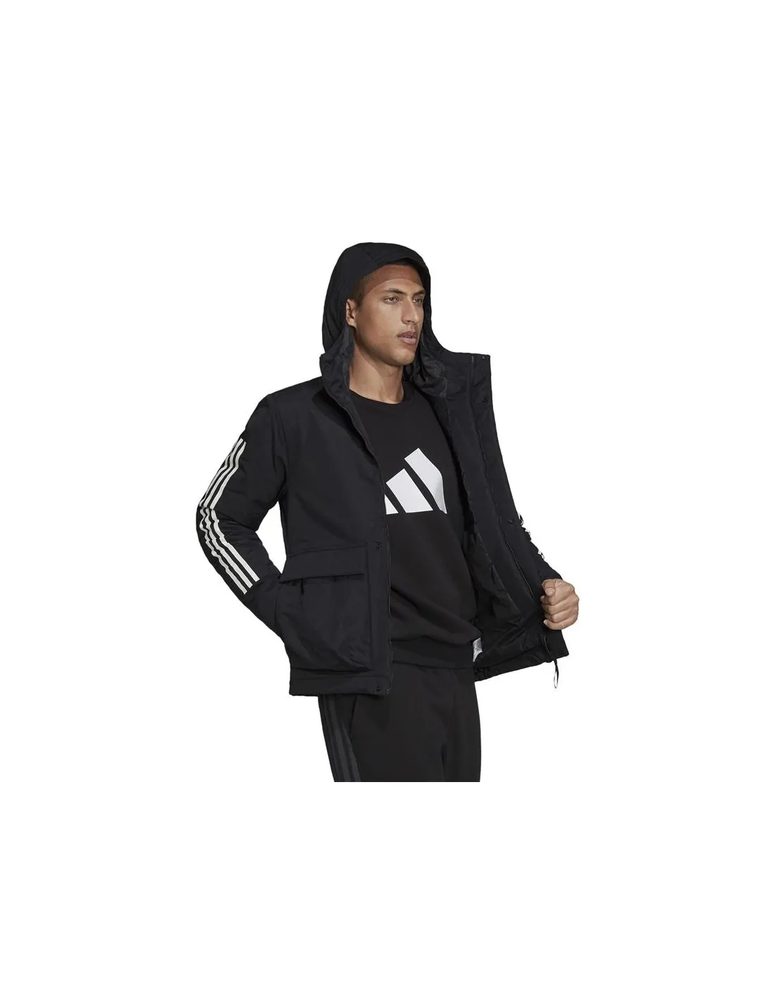 Chaqueta adidas 3 Stripes Hombre BK