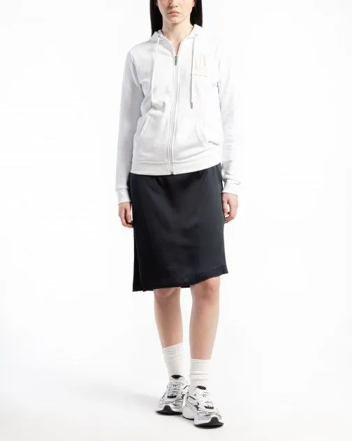 Chaqueta con capucha Armani Exchange 8NYM21 Blanco