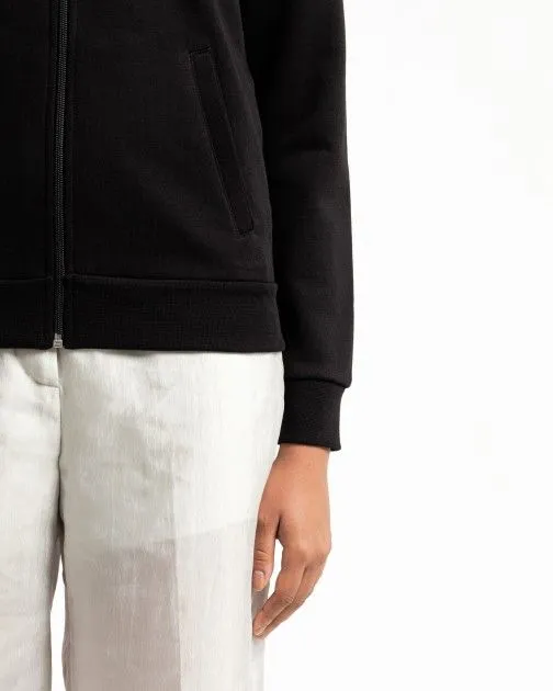 Chaqueta con capucha Armani Exchange 8NYM21 Negro