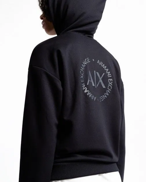 Chaqueta con capucha Armani Exchange 8NYM97 Azul