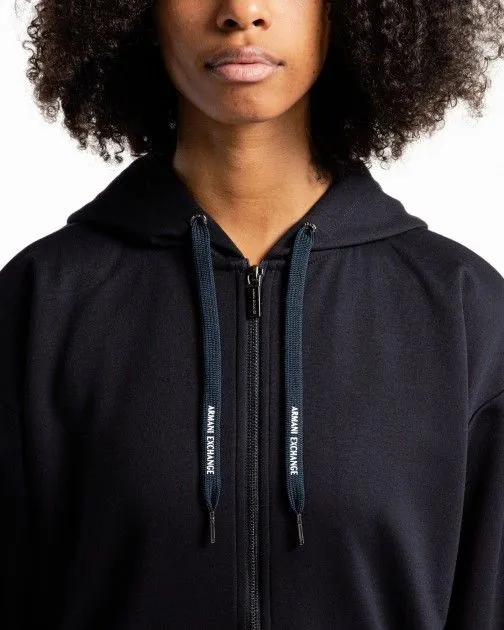 Chaqueta con capucha Armani Exchange 8NYM97 Azul