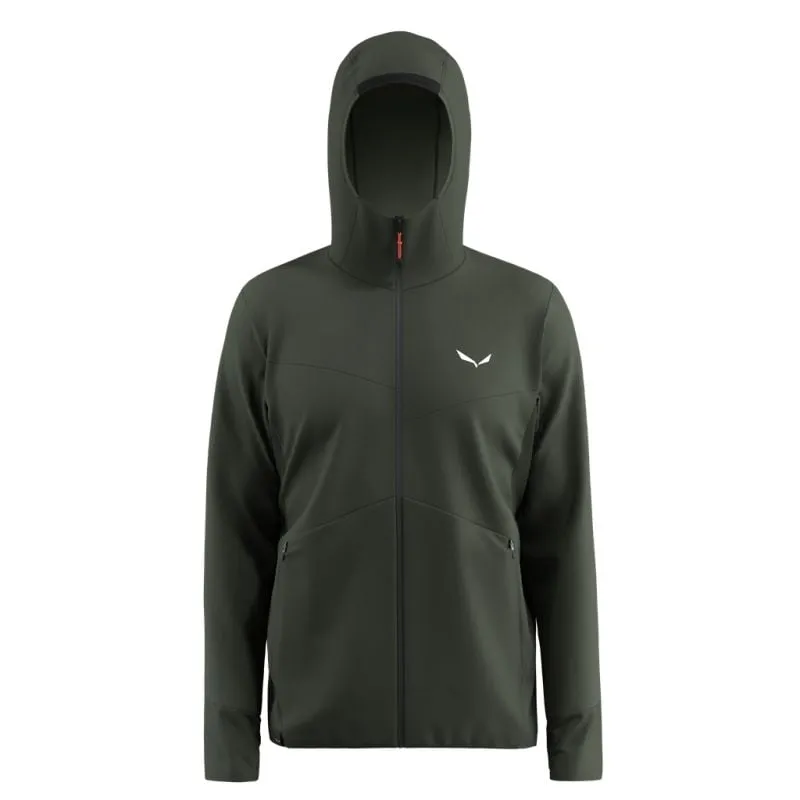 Chaqueta con capucha para hombre Salewa PUEZ AM/DST HD JKT (oliva oscuro)