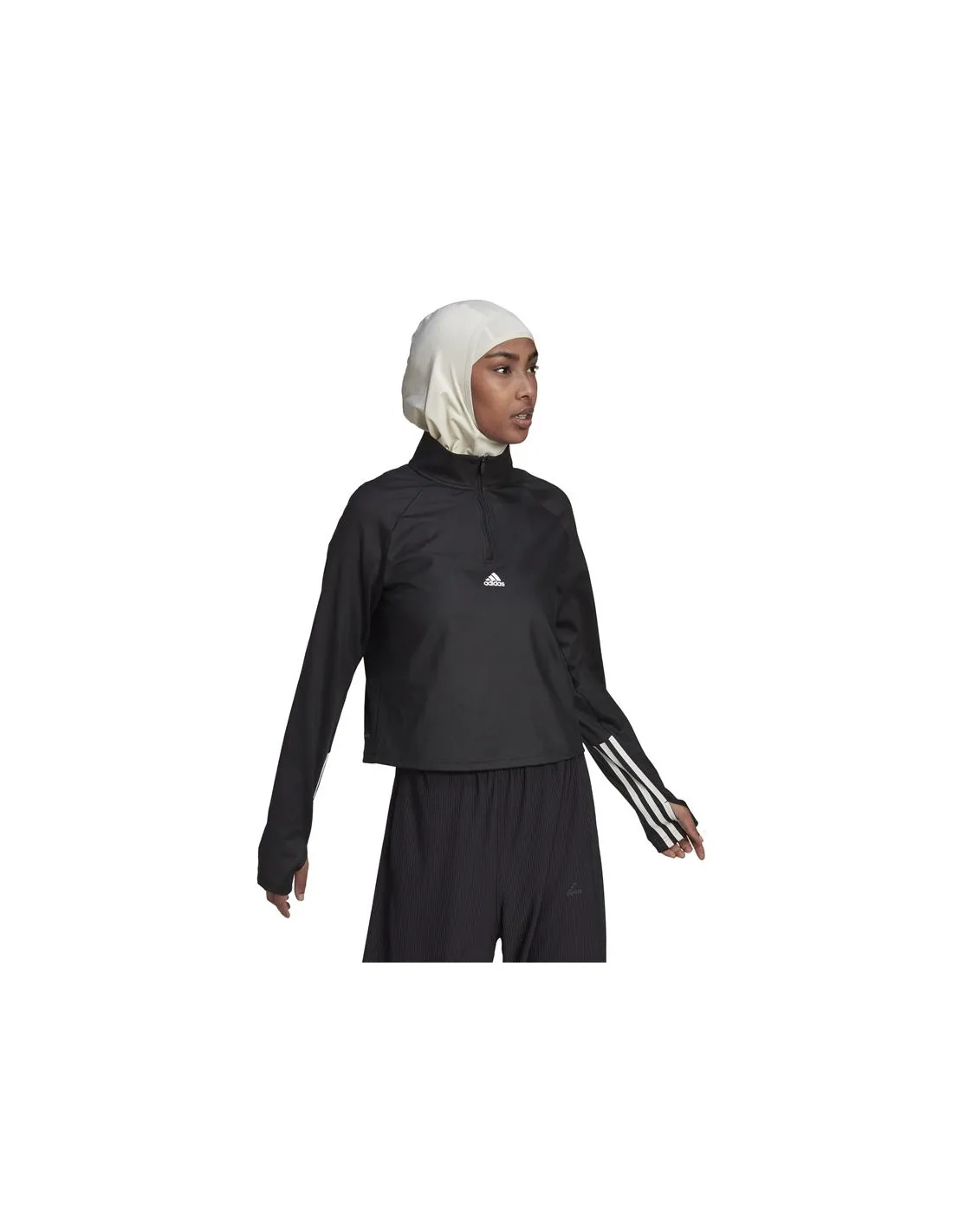 Chaqueta de Fitness adidas Hyglm 14Zip Mujer