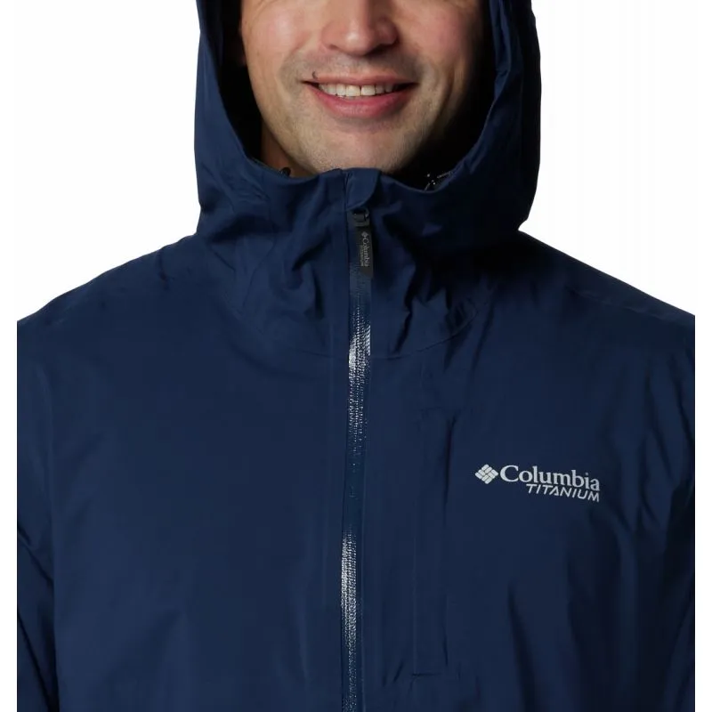 CHAQUETA DE MONTAñA COLUMBIA M AMPLIDRY II SHELL (COLLEGIATE NAVY) HOMBRE