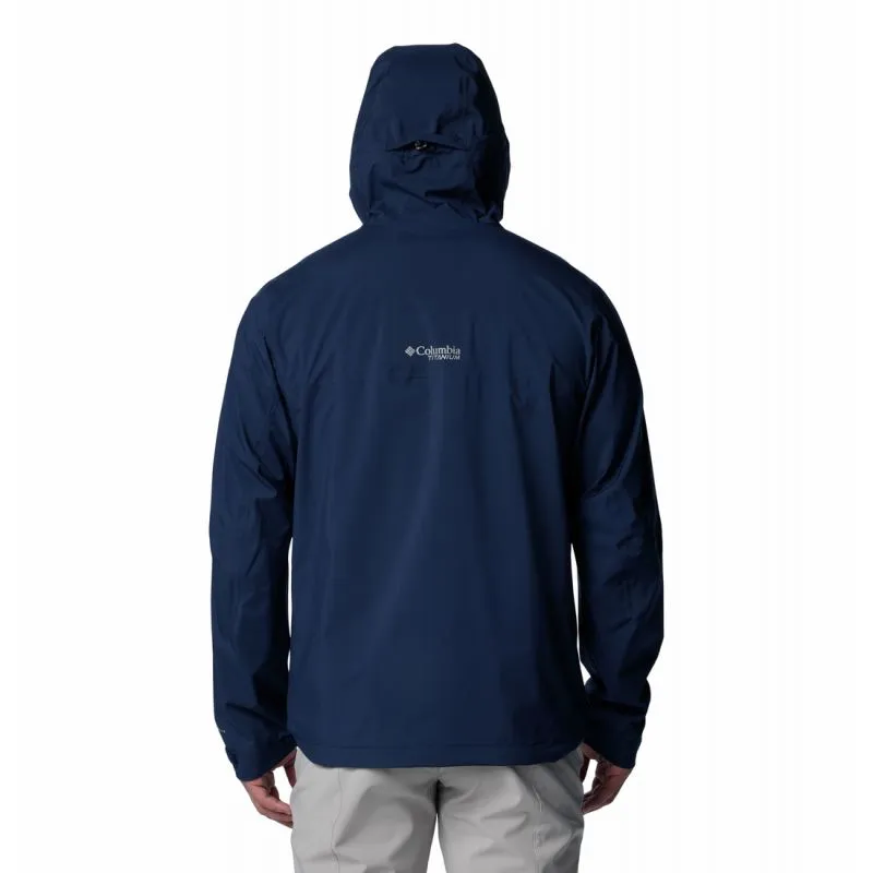 CHAQUETA DE MONTAñA COLUMBIA M AMPLIDRY II SHELL (COLLEGIATE NAVY) HOMBRE