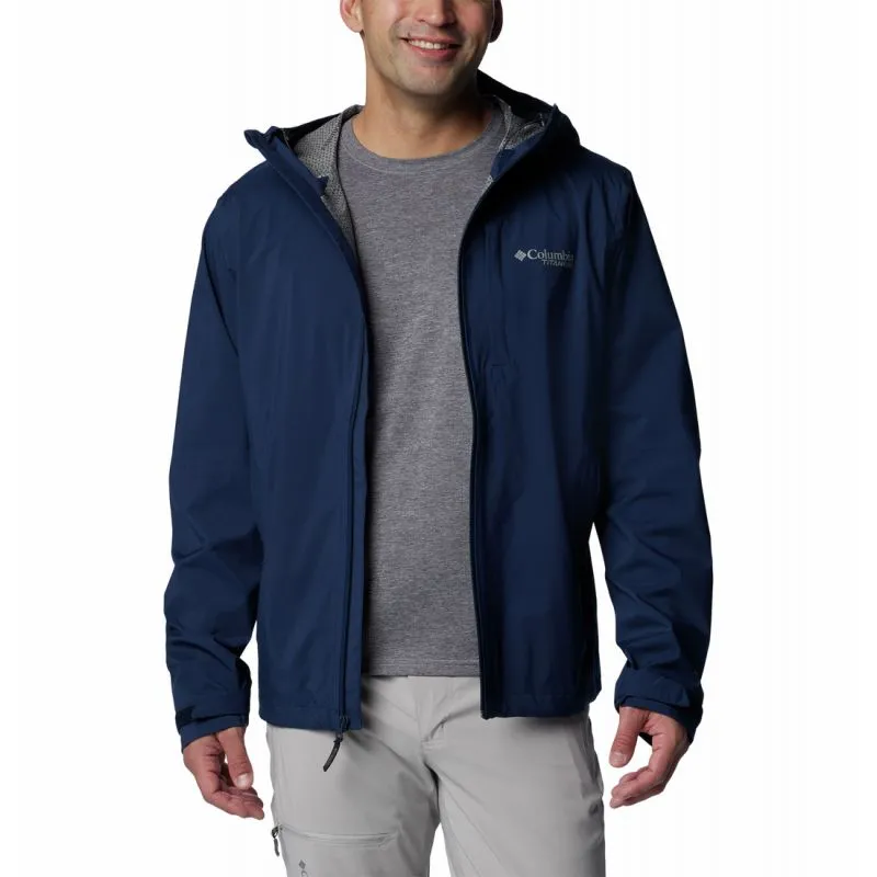 CHAQUETA DE MONTAñA COLUMBIA M AMPLIDRY II SHELL (COLLEGIATE NAVY) HOMBRE