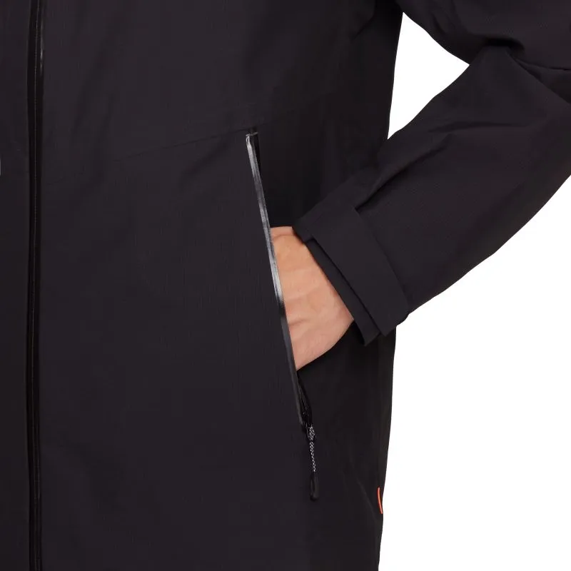 Chaqueta de senderismo Mammut Alto Light HS Hooded Jacket Hombre (negro) Homme