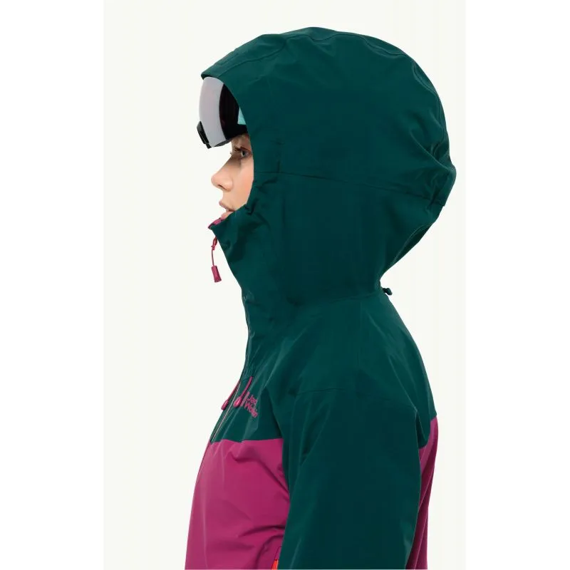 Chaqueta esquí de travesía JACK WOLSKINS ALPSPITZE TOUR 3L JKT Mujer (New Magenta)