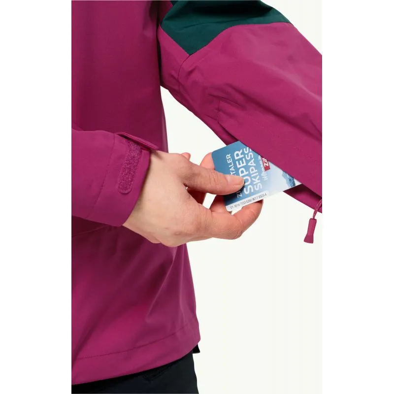 Chaqueta esquí de travesía JACK WOLSKINS ALPSPITZE TOUR 3L JKT Mujer (New Magenta)